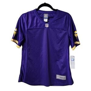 NFL Pro Line Vintage Minnesota Vikings Plain Football Jersey Mens Small NWT